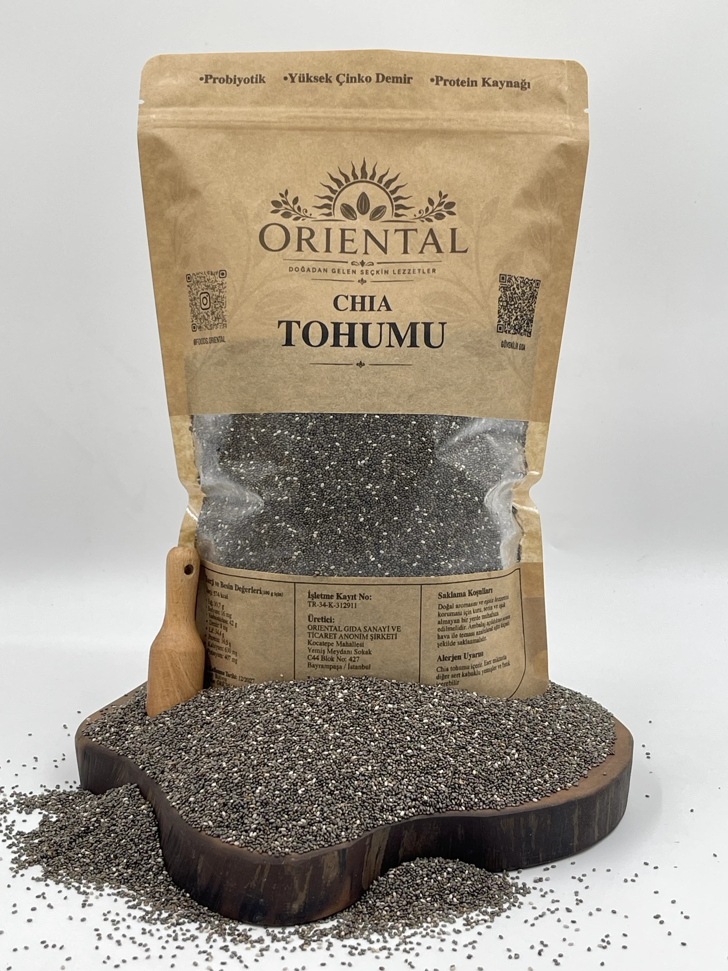Organic Black Chia Seeds thumbnail 3